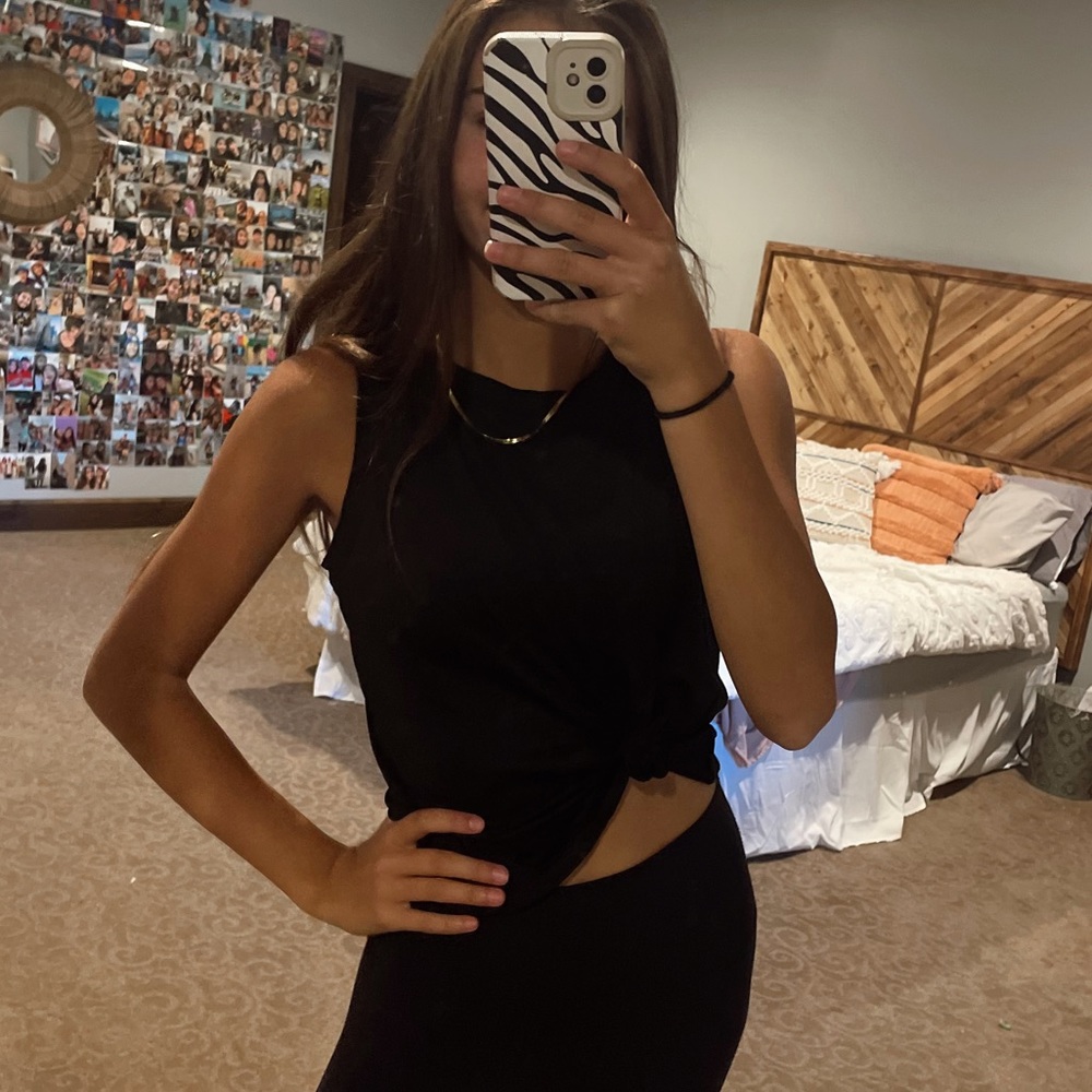 Kyodan cropped tie tank top